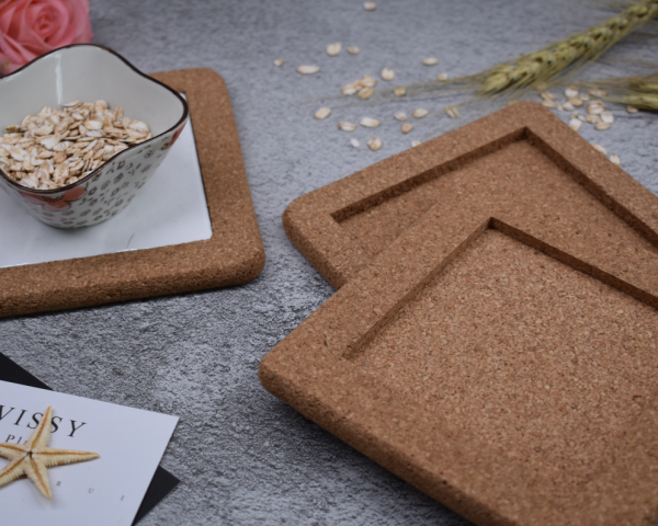 Heat Resistant Cork Placemats Natural Fine Cork, Waterproof, Heat Proof Table Protector, Non-Slip, Ideal for Gifting, Mother-in-Law Gift - 图片 4