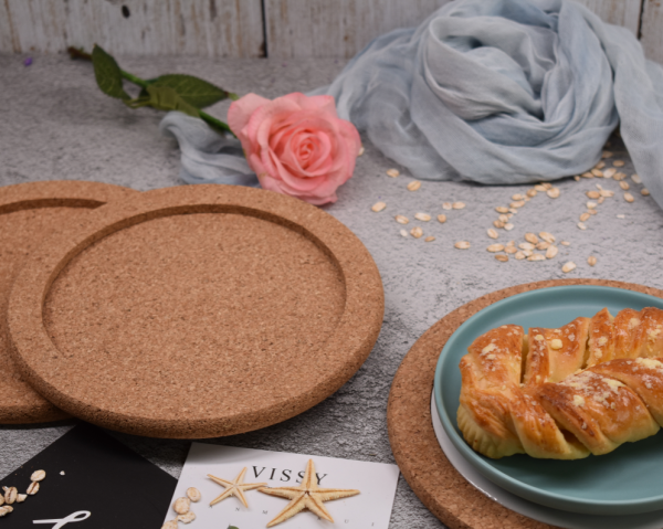 Customized Cork Placemats  Natural Look, Water Resistant, and Easy to Clean