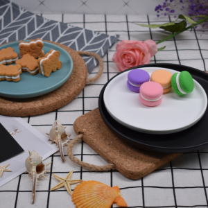 High Density Fine Particle Thick Cork Placemats For Hot Dishes With  Heat Resistant Hot Pads For Hot Pots and Pans