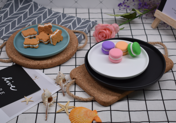 High Density Fine Particle Thick Cork Placemats For Hot Dishes With  Heat Resistant Hot Pads For Hot Pots and Pans