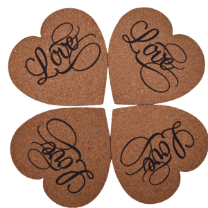 Cork coasters Engraved High Quality Natural Cork Customized Coaster