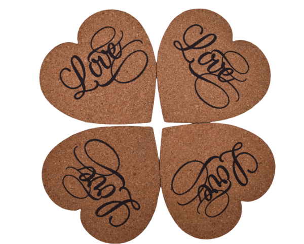 Cork coasters Engraved High Quality Natural Cork Customized Coaster
