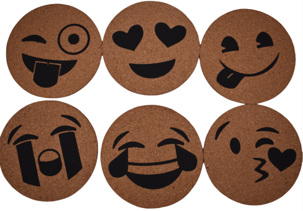 Cork Coasters for Drinks Round 4 inch Drink Coaster Thick Absorbent Heat-Resistant Used for Cold Hot Beverages Glasses Mugs Cups Plants Apartment Decor Bar Table - 图片 4