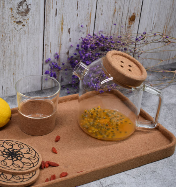 Cork Lids for Glass Bottles and Containers Sustainable and Decorative Closure Solution - 图片 5