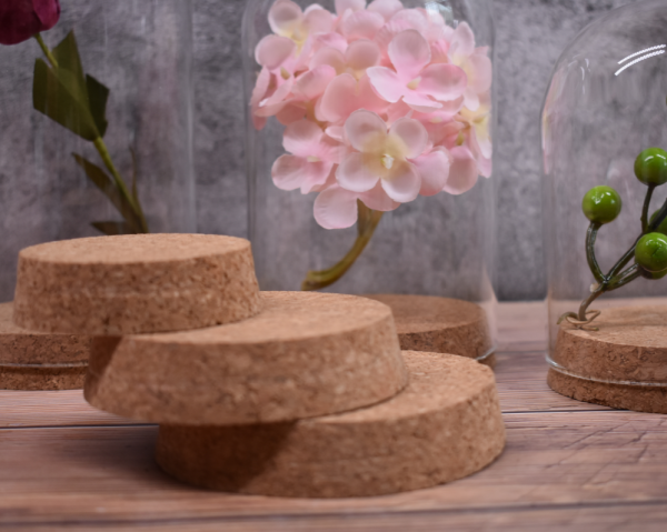 Tapered Cork Stoppers for Bottles, Jars, DIY Art Projects, Crafts Custom Size With Premium Quality