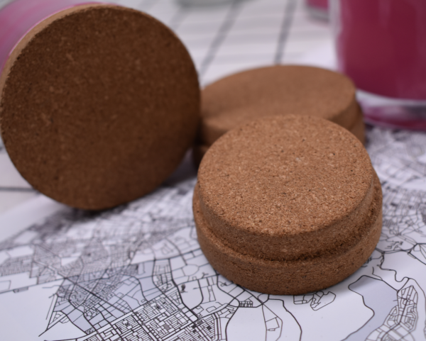 Natural Cork Candle Lids Eco-Friendly Covers for Jars and Containers - 图片 3