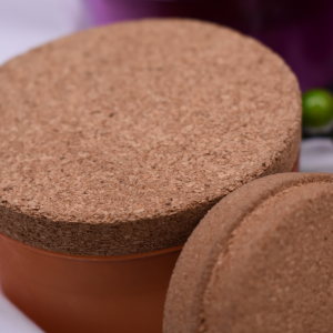 OEM Natural Candle Cork Lids for Packaging and Storage Eco-Friendly and Lightweight