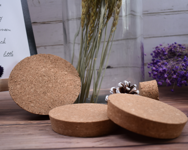 Semi-Circular Cork Lid For Ceramic Jars Good Sealing Food Grade - 图片 5