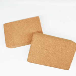Cork Yoga Block High Density Cork Bricks Exercise Gym Eco-Friendly