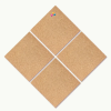 Premium Natural Cork Message Board Cork 4 PCS/Set Custom Size