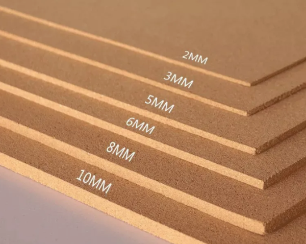 Premium Natural Cork Message Board Cork 4 PCS/Set Custom Size - 图片 4