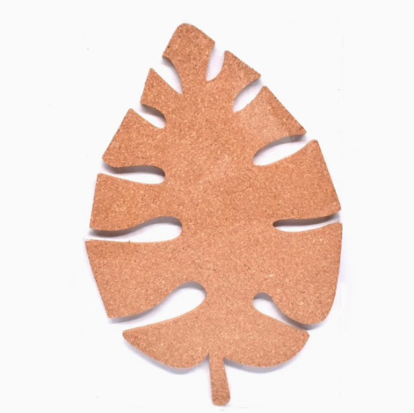 Leaf Cork Board Decorative Cork Bulletin Board Assorted Sizes Colors - 图片 4