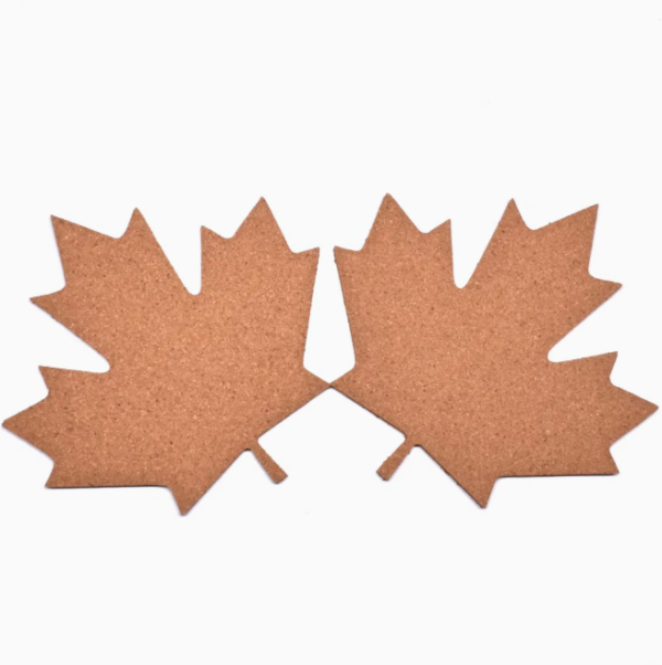 Maple Leaf Cork Board Notice Memo Message Decorative Bulletin Colorful - 图片 7