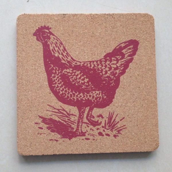 Wholesale Square Cork Placemat with Cute Customized Designed Pattern - 图片 7