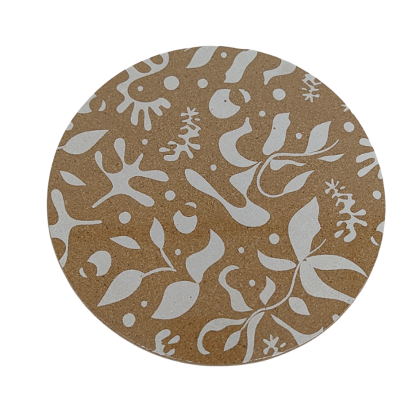 Premium Quality Cork Coaster for Drink, Absorbent Heat Resistant Reusable Tea or Coffee Coaster - 图片 2