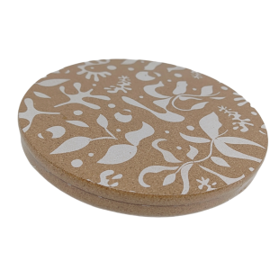 Premium Quality Cork Coaster for Drink, Absorbent Heat Resistant Reusable Tea or Coffee Coaster