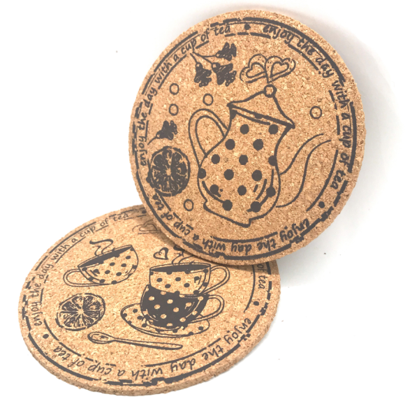 Customized Printed Cork Decorative Cork Coasters for DIY Projects - 图片 4