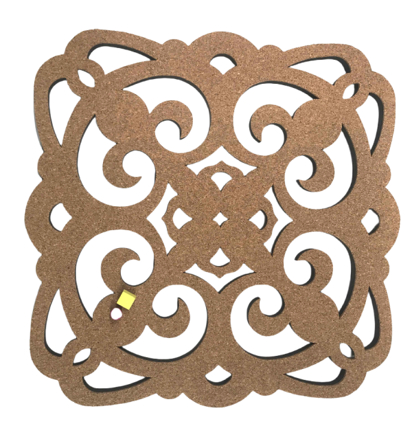 Premium Quality Cork Bulletin Square Board for Walls Cork Board Tiles for Home Office School Decor - 图片 3