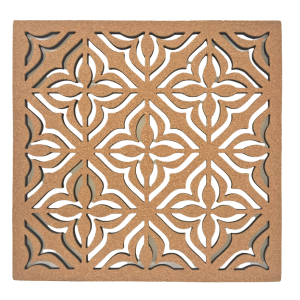 Premium Quality Cork Bulletin Square Board for Walls Cork Board Tiles for Home Office School Decor