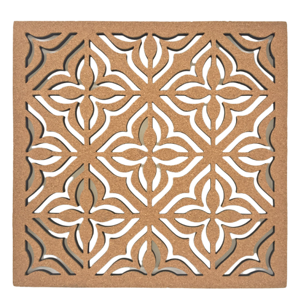Premium Quality Cork Bulletin Square Board for Walls Cork Board Tiles for Home Office School Decor