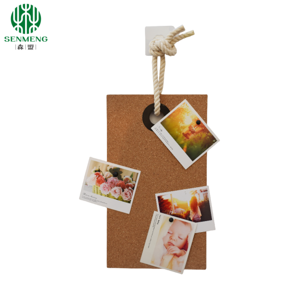 Natural Cork memo Board Wall Hanging Push Pin Board for Home and Office Decor - 图片 4
