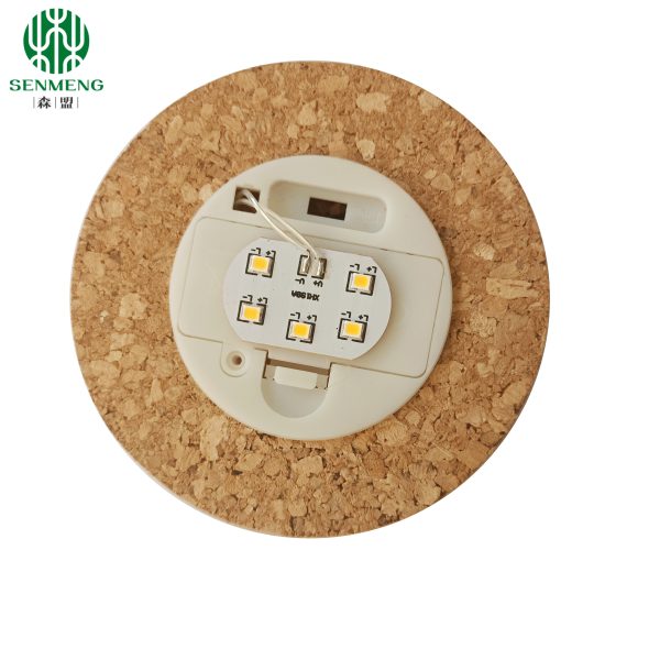 LED Cork Lids For Glass Dome Decorative Durable Inserted Button Battery - 图片 2