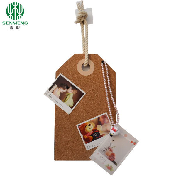 Natural Cork memo Board Wall Hanging Push Pin Board for Home and Office Decor - 图片 2