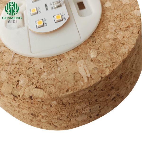 LED Cork Lids For Glass Dome Decorative Durable Inserted Button Battery - 图片 6