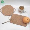Eco-Friendly Wood Coasters Mats Home Hot Pot Cork Placemats