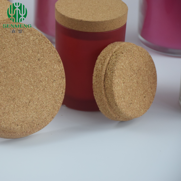 Cork Candle Lids Store Seal Candle Jars T Shaped Heat Insulated - 图片 7