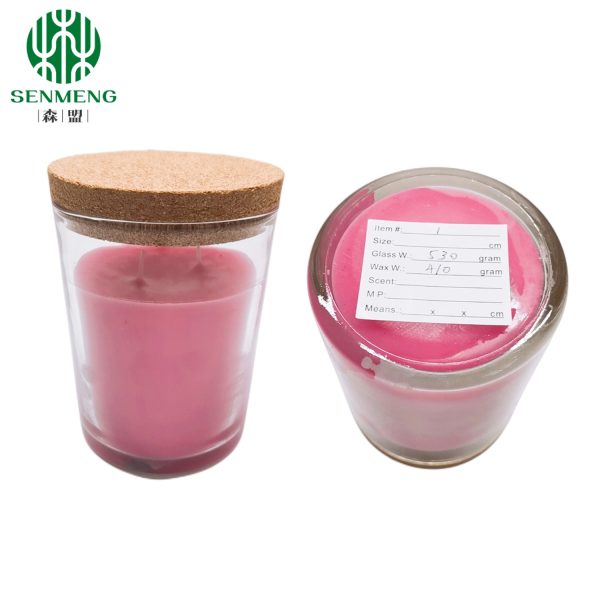Cork Candle Lids Store Seal Candle Jars T Shaped Heat Insulated - 图片 2