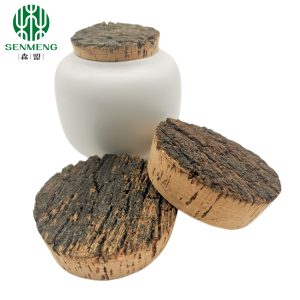100% Natural Cork Lids Cork Bark Top Rough For Ceramic Storage Tank