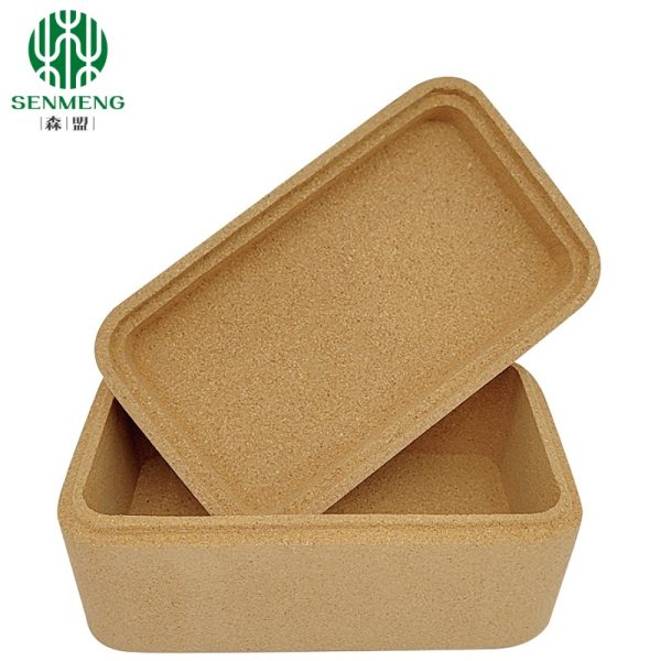 Natural Durable Cork Box With Lid Storage Containers For Daily Storage - 图片 3