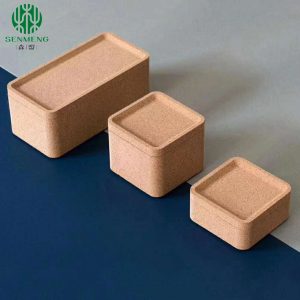 Eco-Friendly and Stylish Cork Organizers for Daily Storage Natural Durable Cork Box