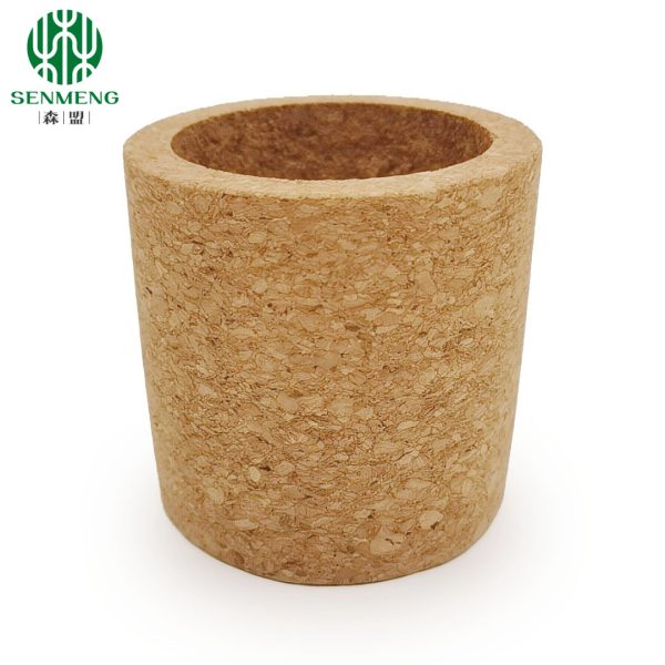 Height 10cm Eco Cork Pen Holder Lightweight Desk Organizer Cylindrical - 图片 3