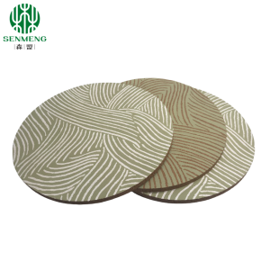 Wholesale Custom Round Decoration Message Notice Cork Board