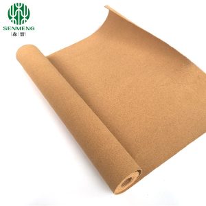 0.8mm To 20mm Natural Cork Rolls For Cork Underlay Floor Shoes Cork Board