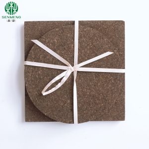 Hot Sale Custom Size Natural Dark Eco-Friendly Cork Placemats Cork Trivets