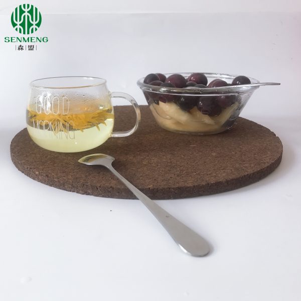 Hot Sale Custom Size Natural Dark Eco-Friendly Cork Placemats Cork Trivets - 图片 6