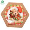 Custom Hot Sale Hexagon Cork Placemat Ceramic Natural Cork Trivets