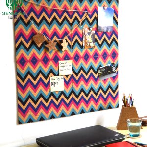 Custom Cork Board 4 Pack Adhesive Cork Tiles Custom Eco-friendly