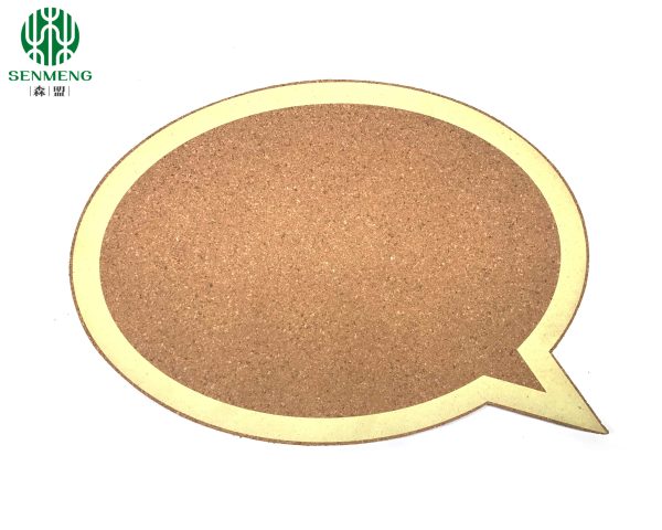 Hello Decorative Speech Bubble Cork Board Memo Board Eco Durable