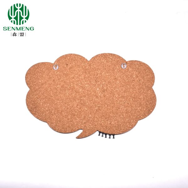 Hello Decorative Speech Bubble Cork Board Memo Board Eco Durable - 图片 5