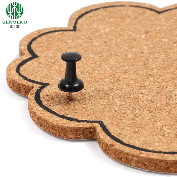Customized Decorative Bubble Shape Natural Cork Bulletin Board Cork Sheet With Premium Quality - 图片 3