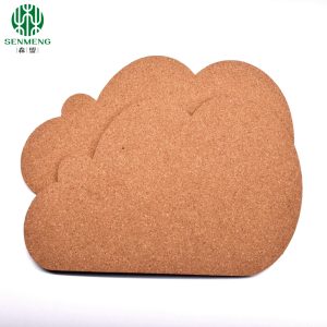 Cloud Shaped Cork Board Bulletin Board Sustainable High Density