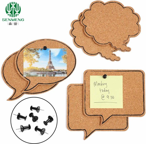 Customized Decorative Bubble Shape Natural Cork Bulletin Board Cork Sheet With Premium Quality - 图片 5