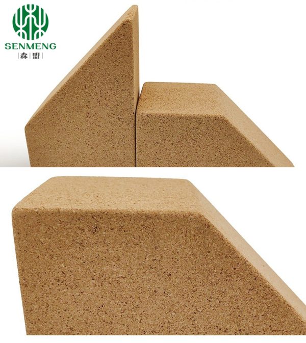 Trapezoid Cork Yoga Brick Blocks Eco Deepen Calf Wrist Support Practice - 图片 7
