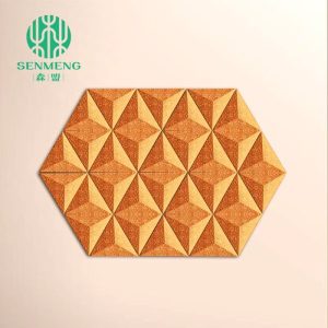 Natural Cork Wall Tiles Premium Quality Heat Insulation Cork wall Panels