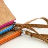 Makeup Bag Cork Small Cosmetic Pouch Travel Toiletry Bag With Zipper - 图片 4