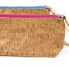 Makeup Bag Cork Small Cosmetic Pouch Travel Toiletry Bag With Zipper - 图片 7